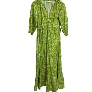 Marie Oliver Green Maxi Dress